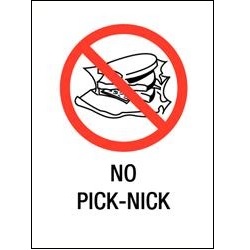 Verboden te picknicken